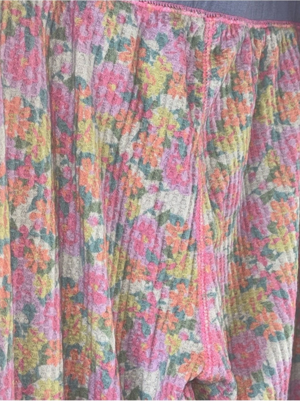 NATURAL LIFE NWOT Floral Jogger Pajama Pants Size XL Lounge Sleepwear Drawstring - Picture 7 of 11